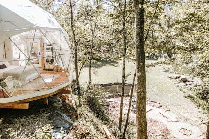 Glamping domes North Carolina travelers love: Blue Ridge glamping