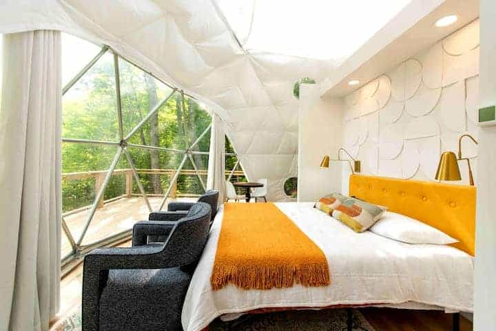 Glamping domes North Carolina travelers love: Vero Mountain Domes
