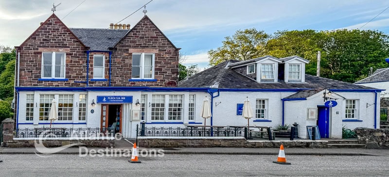 The Plockton Inn, where we stayed on our Scottish highlands tour.